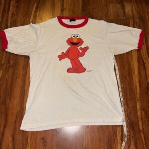 Vintage 1990s Elmo Ringer Tee